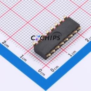 DSIC-08-TS-GER DIP Switch SMD,P=2.54mm Switch Flat Toggle, Groove Type Single Pole Single Throw 8 2.54mm - Product Image 2