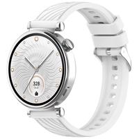 Bracelet de montre Line Wood Grain Design pour Huawei GT4 Watch Bracelet de montre en cuir