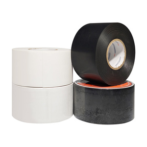 Đen 50 mét xây dựng PVC Duct Ống gói băng nóng chảy dính cho bảo vệ và túi niêm phong - Product Image 1