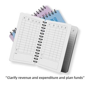 Carnet de budget spirale 2023 : Journal financier, suivi des dépenses, organiseur de factures et de comptes, livre de budget mensuel – Pack complet - Product Image 3