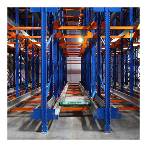 מערכת מיגון תחנת רדיו מתלה קיבולת גבוהה עבור ציוד מחסן יעיל עם מהירות 0.8 m/s מהירות מכוניות - Product Image 1