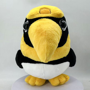 Chất lượng cao chi phí thấp Huỳnh quang-miễn phí hornbill đồ chơi sang trọng tùy chỉnh đồ chơi sang trọng Đồ chơi nhồi bông - Product Image 2