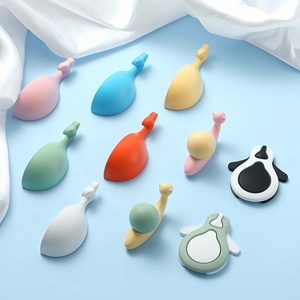 Tiradores de Aleación de Zinc con Diseño Creativo de <span class=keywords><strong>Ballena</strong></span>, Caracol y Pingüino, Coloridos, para Armarios, Cajones y Habitaciones Infantiles - Product Image 4