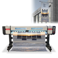 Precio de fábrica Impresora Eco Solvente 1,8 m Xp600/i3200 Cabezal de impresión Plotter de vinilo Impresora Eco Solvente de un solo cabezal
