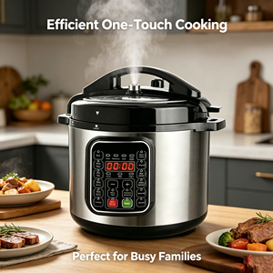 Autocuiseur Électrique Multifonction AGAHPAY 8L en Acier Inoxydable pour Cuisson Lente, Mijotage et Maintien au Chaud – Idéal pour Restaurants, Cuisines et Traiteurs - Product Image 4