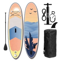 Planche à pagaie gonflable tout usage, planche de surf durable ISUP pour les sports nautiques d'été