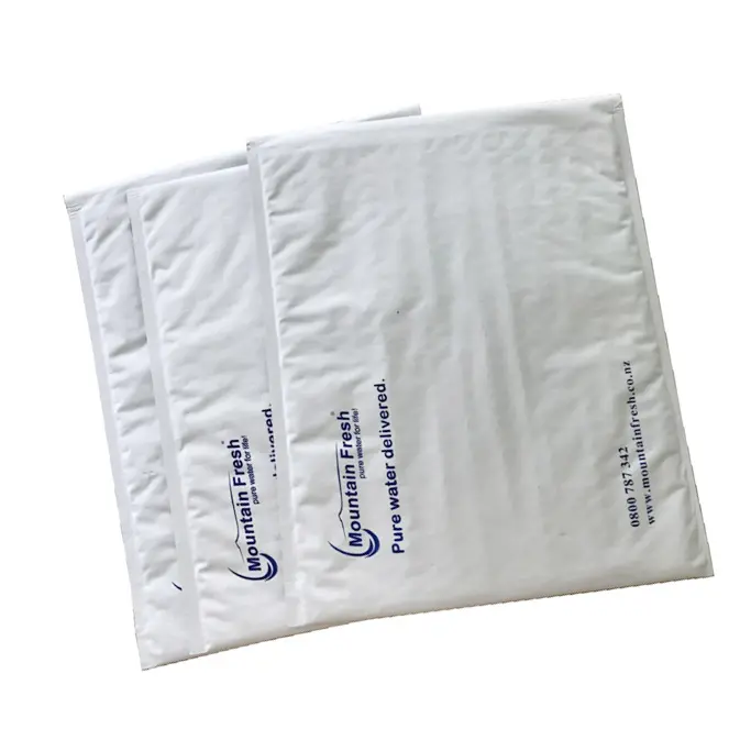 China supplier customized bubble cushioned envelope bubble envelope with string tie for lash box