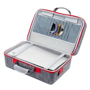 OEM ODM Portable EVA Bag with Zipper for Travel Hard Disk Box Headphone Organizer Waterproof Electronic Earphone Hard Drive Case