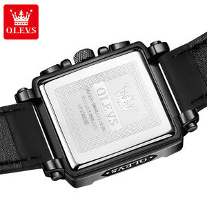   Reloj de Cuarzo Deportivo Cuadrado de Moda 9925, Relojes Casuales de Negocios para Hombre - Product Image 3