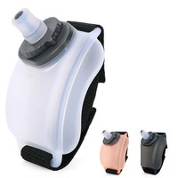 Nouveauté : Gourde d'Hydratation de Randonnée, Bouteille d'Eau Portable à Main pour Poignet, Idéale pour la Course, le Cyclisme et les Sports de Plein Air Estivaux