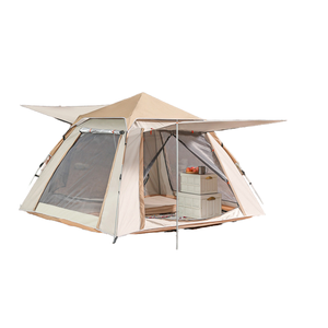 Tenda da Campeggio Weilian Pieghevole Impermeabile da Esterno per 4 Persone - Product Image 2