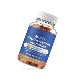 Permen Multivitamin Pria OEM ODM 40+ Tahun Methyl B12 <span class=keywords><strong>C</strong></span> & D3 Bebas Gluten Vegan Meningkatkan Imunitas 60 Buah - Product Image 2