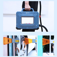 Machine de gravure de marquage laser 30w pour logo Numéro de châssis de pneu en métal Mini petit graveur portatif portable