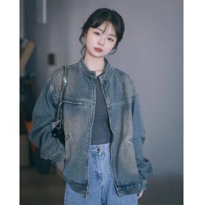 Chaqueta Vaquera para Mujer, Otoño 2024, Nuevo Estilo de Moda, Tendencia de Este Año, Elegante, Transpirable, Impermeable, Manga Larga, para Principios de Primavera - Product Image 2