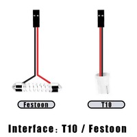 1 pièce Ampoules LED COB Festoon 31mm 36mm 39mm 41/42mm C5W 168 pour éclairage intérieur de voiture, lumières de lecture T10, lampe de plaque d'immatriculation à dôme blanc