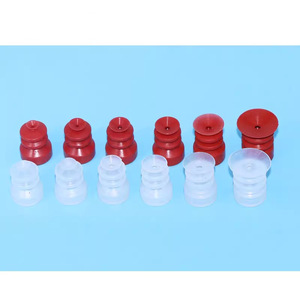 Ventosa de vacío corrugada de tres capas YS3-10, disco de 10 mm, orificio de 9 mm, componente neumático para brazos robóticos - Product Image 5