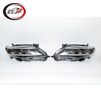Faros Delanteros LED Amarillos de 3 Toques Modificados de Alta Calidad CZJF para Toyota Corolla 2010 2011 2012 2013