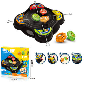 Toupies Éclatantes Lames Broyeuses Jeu de Combat Rotation <span class=keywords><strong>Toupie</strong></span> en Plastique Jouets pour Garçons - Product Image 1