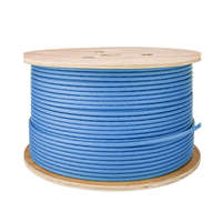 Vietnam Color Roll 305m Oem Odm Cat6 4 pares 26awg Interior Exterior 1000ft armadura Sftp Cat 6 Lan Ethernet Cable de red Kable