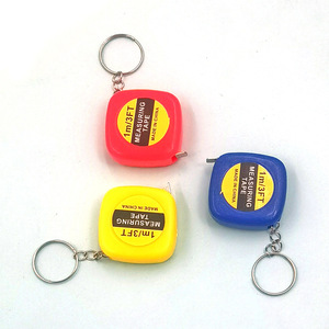 Nahe Mini Measuring Tape 1M Stainless Steel Metric Keychain Included Household Tailor Use - Product Image 2