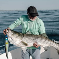 XUHANG JF41 Leurre Plombé Laser Réfléchissant 3D, 120g-150g, pour la Pêche au Snapper et au Grouper en Lancer Lent