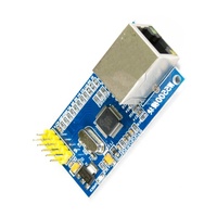 Módulo de red LAN Ethernet Shield W5500 compatible con programa de microcontrolador TCP/IP 51/ STM32 con 32k Bytes SPI 3,3 V/5V sobre W5100