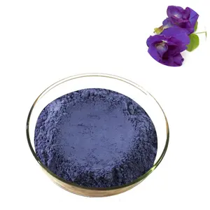 Butterfly Pea Flower Products Wholesale Pure Natural Organic Dried Blue Butterfly Pea Flower Powder ultra fine powder