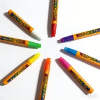 Grande réduction – Marqueur à craie liquide effaçable à sec OEM, 8 couleurs, pour tableau blanc, verre et tableau noir