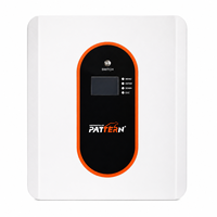 Batterie lithium murale PATTERN 25,6 V 350 Ah 8,96 kWh LiFePO4 pour stockage d'énergie solaire hors réseau pour la maison