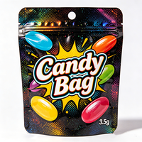Hete Aanbieding Op Maat Geprinte Matte Herbruikbare Ritszakken van PE PET Plastic, Voedselveilig voor Snoep, Gedroogd Fruit, Noten Verpakkingen, Staande Pouch