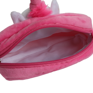 Trousse de <span class=keywords><strong>Maquillage</strong></span> <span class=keywords><strong>Licorne</strong></span> 3D Virale, Sac Cosmétique Rose Moelleux, Organisateur de <span class=keywords><strong>Maquillage</strong></span> Mignon Style Ins pour Tous les Âges - Product Image 6