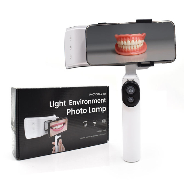 Dental Photography Twin Flash Light Phone Camera Light Portable Oral Exam Flash LightWith Bluetooth Clinic
