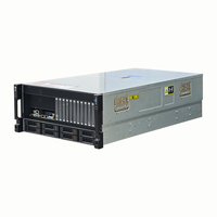 Boîtier GPU 5U 8 baies à alimentation redondante et échangeable à chaud pour l'arithmétique de l'intelligence artificielle (IA)