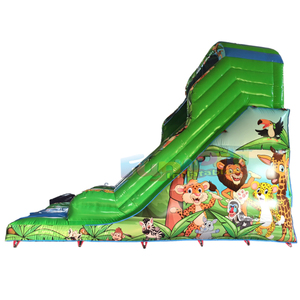 Commercial grade kids bouncing castle jump <b>house</b> <b>inflatable</b> jungle slide for outdoor party and events - Product Image 3