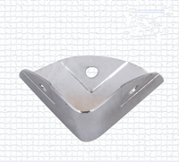 Protections d'angle en fer pour enceintes amplifiées, surface noire, pour carton audio
