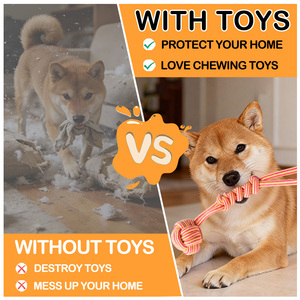 Giocattolo per Cani Ecologico e Versatile, Corda Intrecciata Resistente per Addestramento e Masticazione - Product Image 3