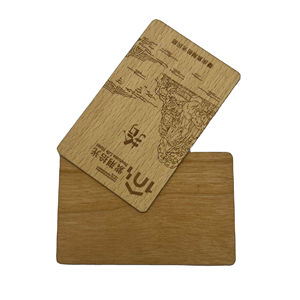 Google Review NFC-Karte aus Holz Google Review Card 13,56 MHz NFC-Karte mit QR-Code <span class=keywords><strong>Scan</strong></span> Social Medial N TAG 213 N TAG 215 N TAG 216 - Product Image 1