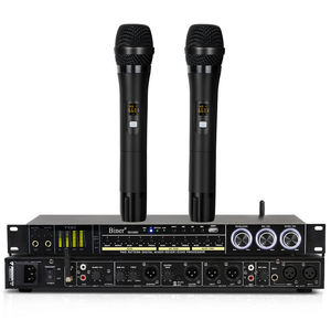 OEM-procesador de efectos de Audio Digital REV3900, dispositivo profesional con 2 micrófonos de mano UHF, PARA <span class=keywords><strong>Karaoke</strong></span> y conciertos - Product Image 1