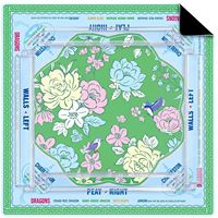Tapis de Mahjong Américain 31,5 Pouces Antidérapant Portable Housse de Table Pliable Voyage Réduction du Bruit Vente en Gros Personnalisé OEM