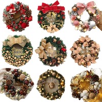 Décorations de Noël les plus vendues, couronnes, décorations de vitrine, saules suspendus pour porte, décorations de lieux événementiels, couronnes de Noël
