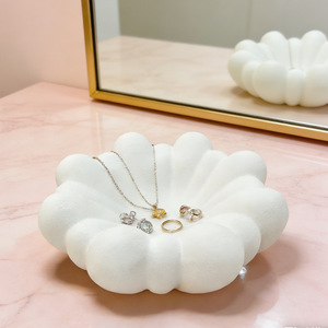 Cute Rabbit Cosmetic Storage <b>Box</b> Resin Makeup Organizer Cartoon Decor For Desk <b>Vanity</b> Storage - Product Image 3