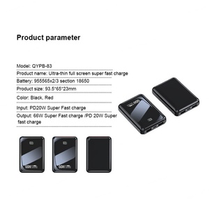 Cargador de Emergencia Universal Personalizado de 10000 mAh con Pantalla LED, PD20W, Baterías Externas de Alta Calidad para Teléfonos Móviles - Product Image 6