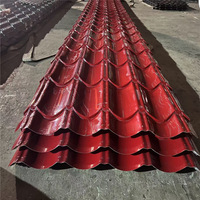 Tôles d'acier ondulé de couleur RAL sur mesure, panneaux de toiture galvanisés, épaisseur disponible à la commande