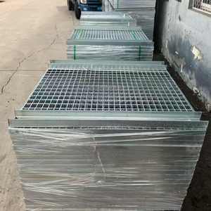 Fábrica Preço Direto Metal Construção Personalizado Materiais Metálicos Quente Mergulhado Grating De Aço Galvanizado 32X5mm - Product Image 6