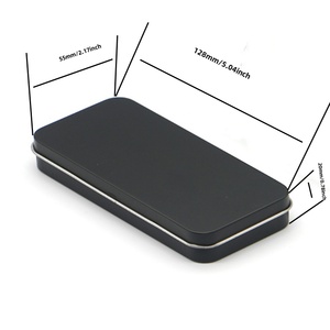 Boîte en fer blanc spot ginseng boîte vide argan pilule emballage à clapet boussole médecine capsule fil dentaire boîte de pansement - Product Image 3