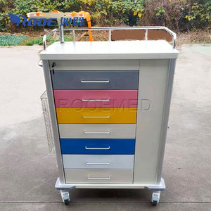 Xe Đẩy Nội Soi Khẩn Cấp ABS Tùy Chỉnh 1-7 Lớp Xe Đẩy Khí Quản Khó Thở Khó Thở - Product Image 4