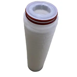 PP polypropylene folded 10 inch 5 micron microporous membrane folded cartridge 40 inch high flow rate cartridge security filters