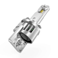 Nouveaux produits 2026 : Ampoule de phare de voiture 100W 12000lm avec ventilateur, Canbus Auto 12V H15, phares LED