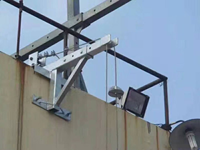 Plateforme suspendue en aluminium, gondole murale, berceau de construction, plateforme de suspension