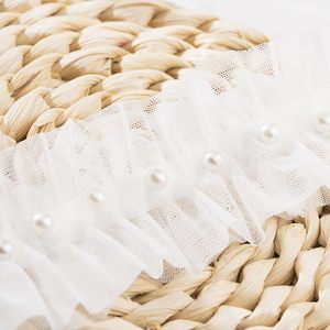 Jarretelles de mariage <span class=keywords><strong>pour</strong></span> la mariée, en <span class=keywords><strong>dentelle</strong></span> blanche avec nœud, perles et papillon, faites à la main, extensibles, <span class=keywords><strong>pour</strong></span> la <span class=keywords><strong>cuisse</strong></span> - Product Image 4